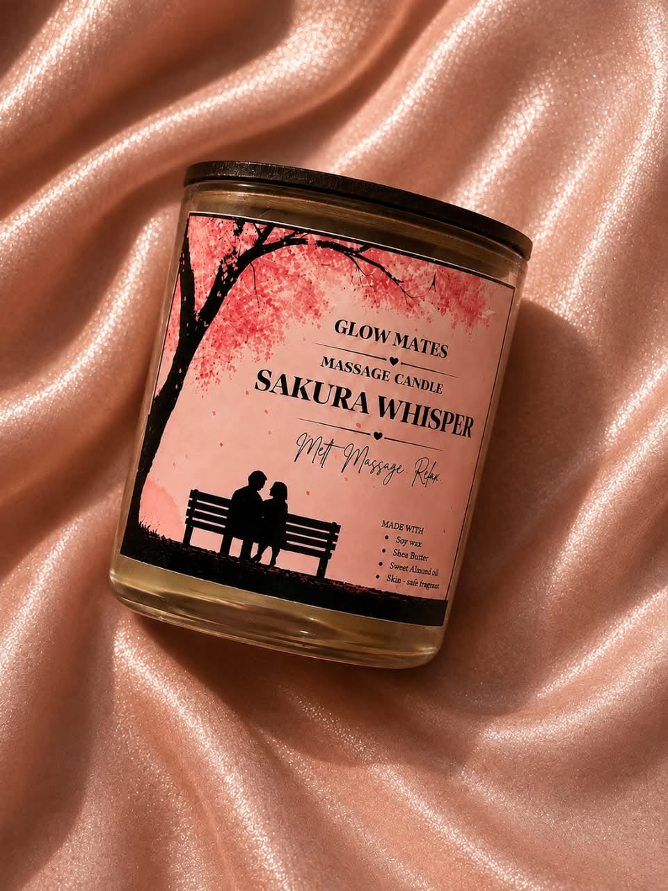 Sakura Whisper candle